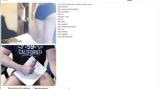 19 year old teasing for Elephantmans cum