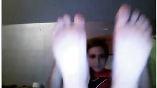 Omegle Girl Feet Webcam Compilation {15}