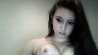 Omegle Teen Bates On Cam