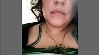 BBW Latina Shows Huge Tits And Ass On Omegle