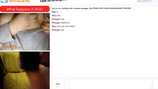 Omegle Adventures - Perfect Pierced Nipples - By T