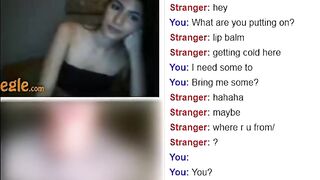 Hot Brazilian Omegle Slut