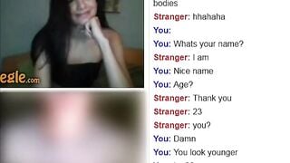 Hot Brazilian Omegle Slut