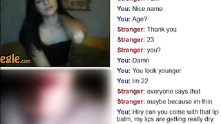 Hot Brazilian Omegle Slut