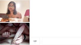 Omegle Slutie With Glasses Vs Big Dick