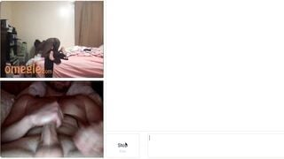 Omegle Slutie With Glasses Vs Big Dick
