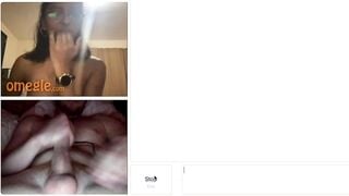 Omegle Slutie With Glasses Vs Big Dick