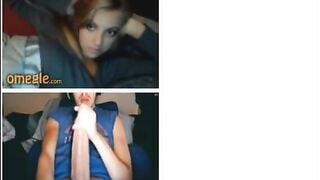 Omegle Hot Blonde Flash Big Tits And Ass