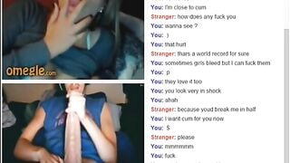 Omegle Hot Blonde Flash Big Tits And Ass
