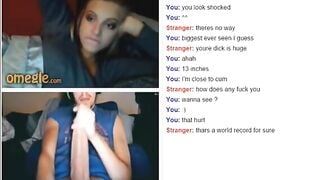 Omegle Hot Blonde Flash Big Tits And Ass