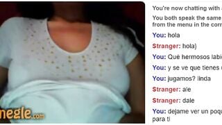 Omegle 18yo Latin Girl Perfect Tits