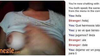Omegle 18yo Latin Girl Perfect Tits
