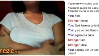 Omegle 18yo Latin Girl Perfect Tits