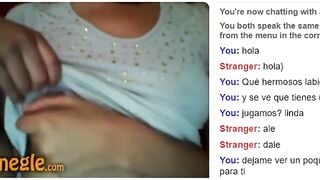 Omegle 18yo Latin Girl Perfect Tits