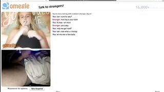 Omegle Teen Shows Tits