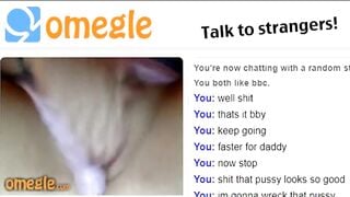 Omegle Chick Takes 3 Fingers.Mp4