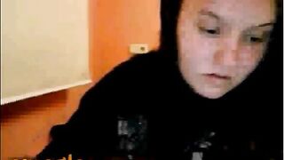 Shy Brunette Omegle Girl Shows Nice Tits