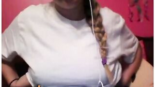 Omegle 18yo Big Tits