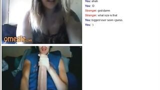 Omegle BBW With Amazing Massive Tits Make Me Cum