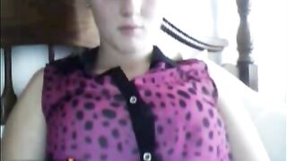 Blonde Omegle Girl Shows Her Tits