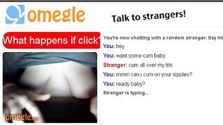 Hot Omegle Slut Shows Off Her Tits