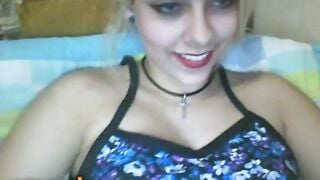 Blonde Cutie Teasing