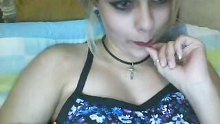 Blonde Cutie Teasing