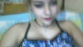 Blonde Cutie Teasing