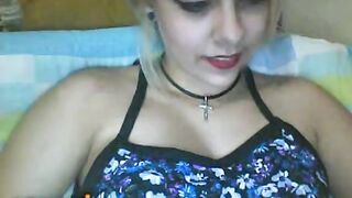 Blonde Cutie Teasing