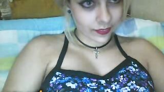 Blonde Cutie Teasing