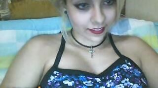 Blonde Cutie Teasing
