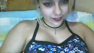 Blonde Cutie Teasing