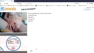 Horny Girl Plays Omegle Game