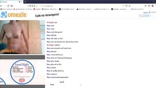Horny Girl Plays Omegle Game