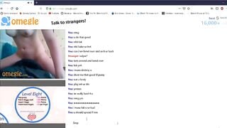 Horny Girl Plays Omegle Game