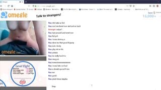 Horny Girl Plays Omegle Game