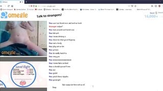 Horny Girl Plays Omegle Game