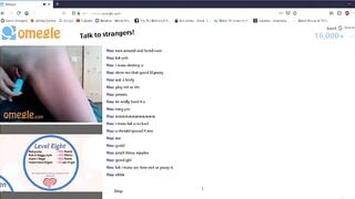 Horny Girl Plays Omegle Game