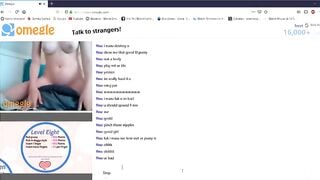 Horny Girl Plays Omegle Game