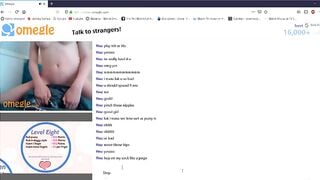 Horny Girl Plays Omegle Game