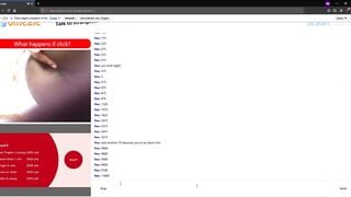 Omegle Worm 175 / Game Time