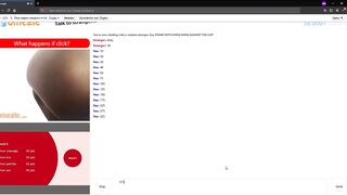 Omegle Worm 175 / Game Time