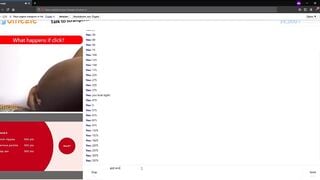 Omegle Worm 175 / Game Time