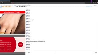 Omegle Worm 175 / Game Time