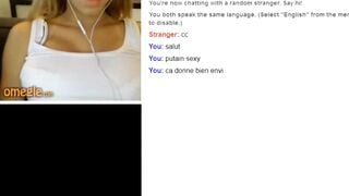 French Girl Shows Her Perfect Tits