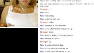French Girl Shows Her Perfect Tits